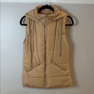 Amazon Tan Women's Puffer Vest
